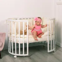 Детская кровать Incanto Mimi (40630/ 2) 0 месяцев - 5 лет/ Белый photo 3
