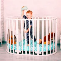 Детская кровать Incanto Mimi (185981/ 2) 0 месяцев - 5 лет/ Слоновая кость photo 4