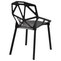 Scaun de bucătărie DecoPrim ST-14 Plastic/ Black photo 2