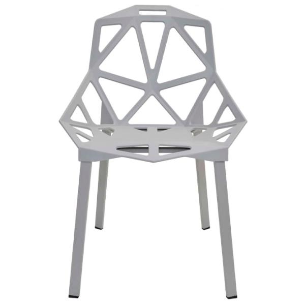 Scaun de bucătărie DecoPrim ST-14 Plastic/ Gray photo 2