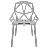 Scaun de bucătărie DecoPrim ST-14 Plastic/ Gray photo 2