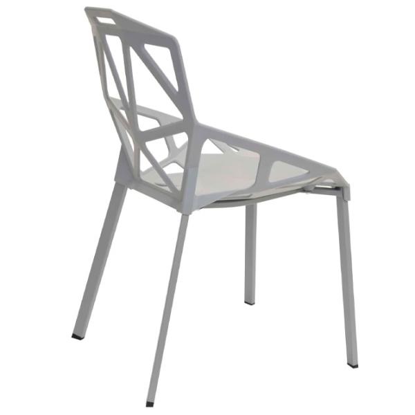 Scaun de bucătărie DecoPrim ST-14 Plastic/ Gray photo 3