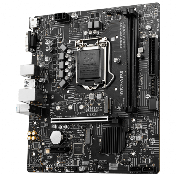 Материнская плата MSI H510M-A PRO mATX/ Intel H510 photo 3 Материнская плата MSI H510M-A PRO mATX/ Intel H510 photo 3