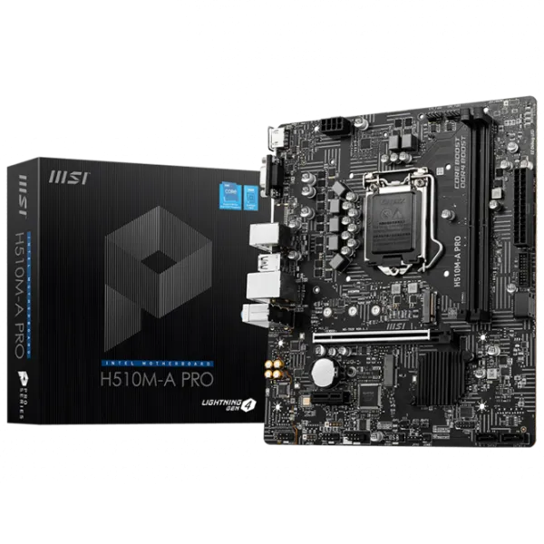 Материнская плата MSI H510M-A PRO mATX/ Intel H510 photo 5 Материнская плата MSI H510M-A PRO mATX/ Intel H510 photo 5