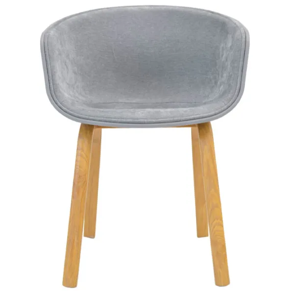 Scaun de bucătărie DecoPrim Cortez Stofă/ Gray photo 2