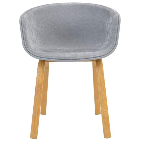 Scaun de bucătărie DecoPrim Cortez Stofă/ Gray photo 2