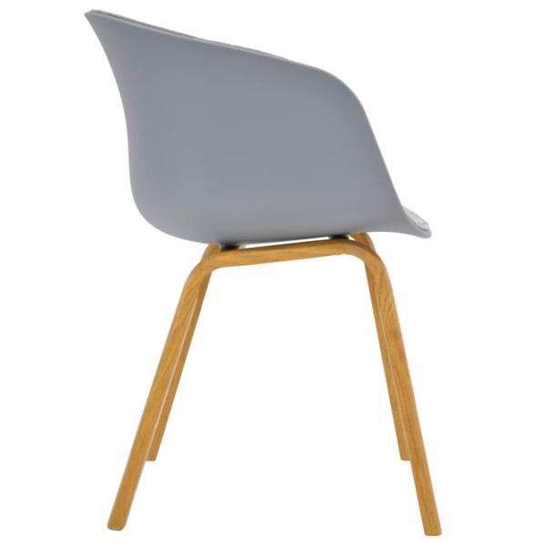 Scaun de bucătărie DecoPrim Cortez Stofă/ Gray photo 3