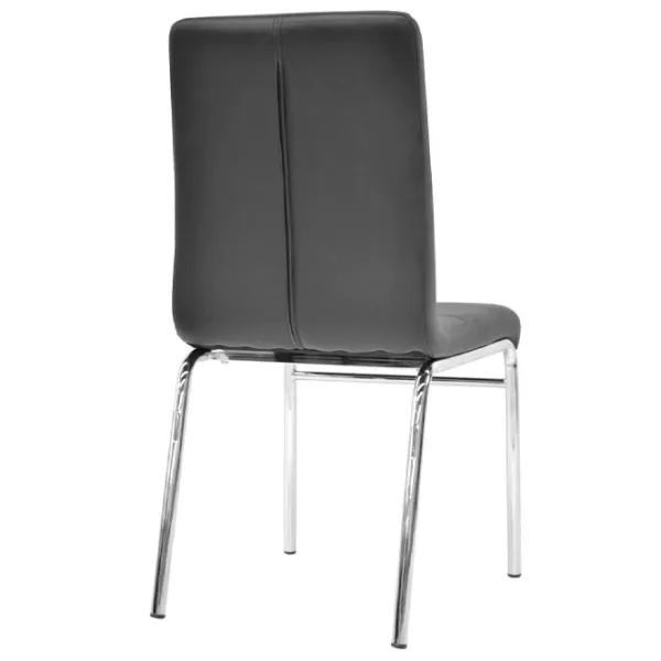 Scaun de bucătărie DecoPrim CL-06 Piele artificială/ Black photo 2 Scaun de bucătărie DecoPrim CL-06 Piele artificială/ Black photo 2