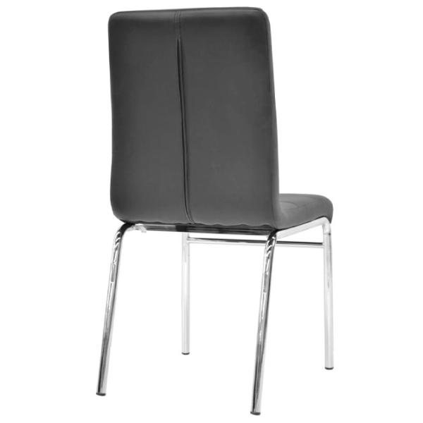 Scaun de bucătărie DecoPrim CL-06 Piele artificială/ Black photo 2 Scaun de bucătărie DecoPrim CL-06 Piele artificială/ Black photo 2