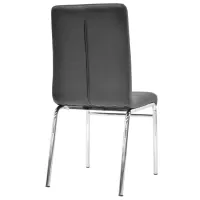 Scaun de bucătărie DecoPrim CL-06 Piele artificială/ Black photo 2