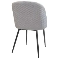 Scaun de bucătărie DecoPrim Spectre Stofă/ Gray Black photo 3