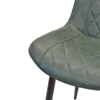 Scaun de bucătărie DecoPrim DC-2007 Piele artificială/ Green photo 5