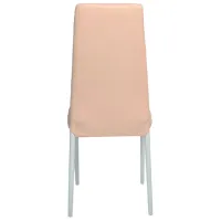 Scaun de bucătărie DecoPrim D-117 Piele artificială/ Pink photo 4