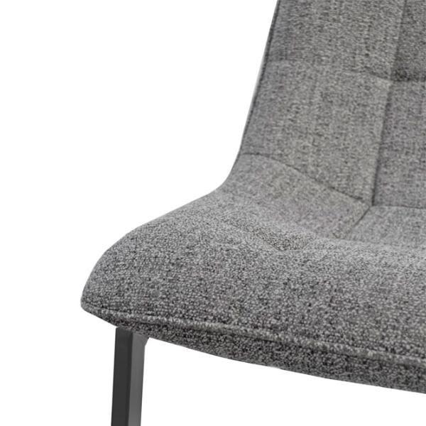 Scaun de bucătărie DecoPrim Confort Stofă/ Gray photo 4 Scaun de bucătărie DecoPrim Confort Stofă/ Gray photo 4