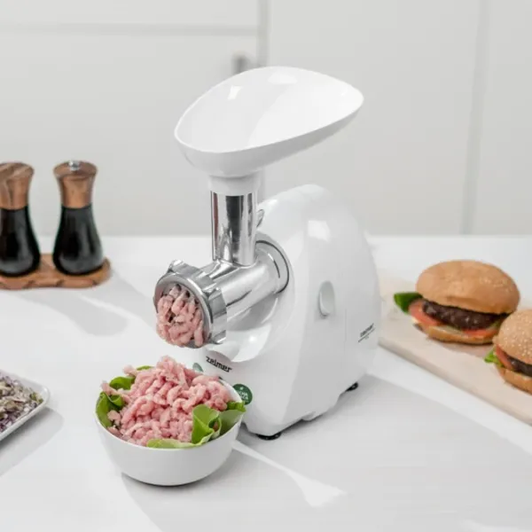 Mașină de tocat carne ZELMER ZMM4048 1900 W/ 2.5 kg/ min/ White photo 3