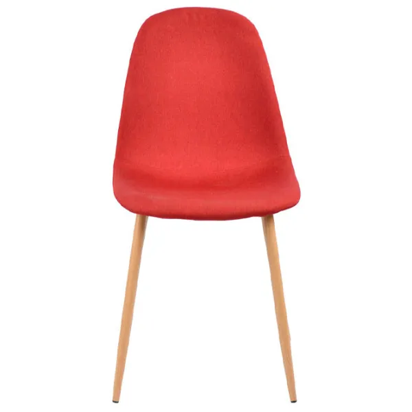 Scaun de bucătărie DecoPrim C-710 Stofă/ Red photo 2 Scaun de bucătărie DecoPrim C-710 Stofă/ Red photo 2