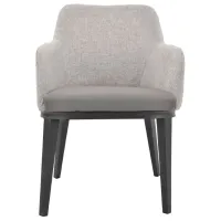 Scaun de bucătărie DecoPrim B-80 Țesătură, piele artificială/ Gray photo 2