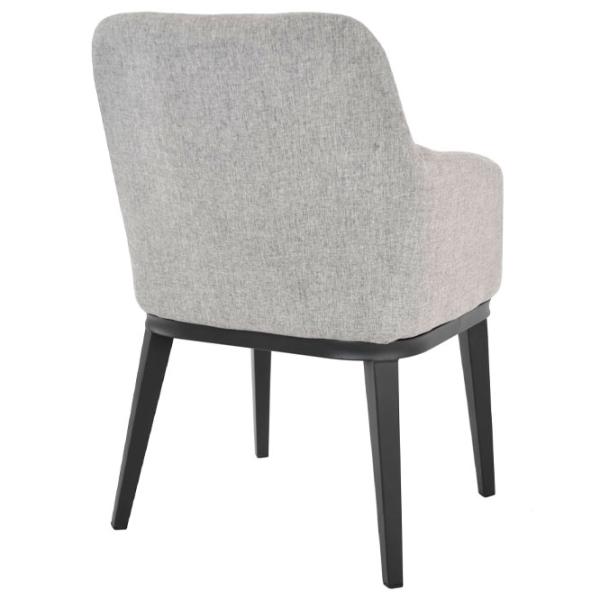 Scaun de bucătărie DecoPrim B-80 Țesătură, piele artificială/ Gray photo 3 Scaun de bucătărie DecoPrim B-80 Țesătură, piele artificială/ Gray photo 3