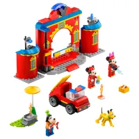 Constructor LEGO Mickey & Friends Fire Truck & Station Pompieri/ Multicolor photo 3