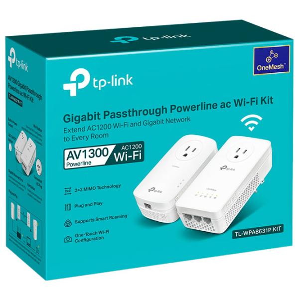 Точка доступа TP-Link TL-WPA8631P Экстендер/ Белый photo 5