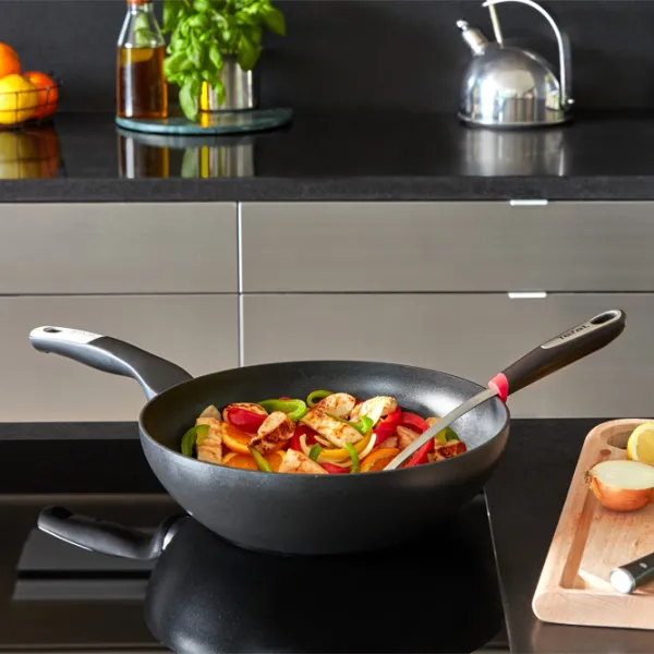 Сковорода Tefal Healthy Chef G1501972 Вок/ 28 см/ Серый photo 6