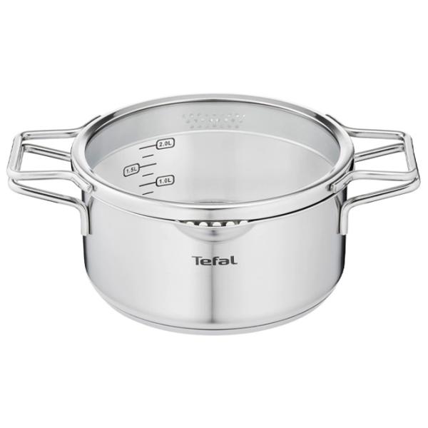 Набор кастрюль Tefal H852SA55 6.1 л Нержавеющая сталь/ Стальной photo 3