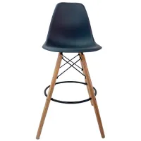 Scaun de bucătărie AMF Bravo Hoker Plastic/ Gray photo 2
