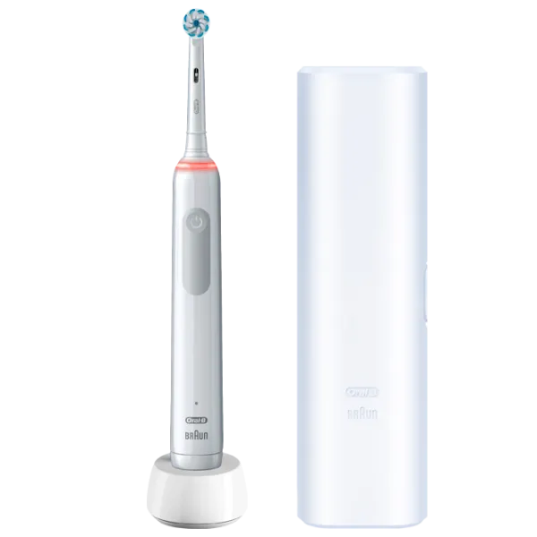Periuță de dinți electrică Braun Pro 3 3500 3D/ White photo 2