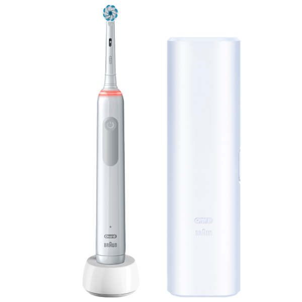 Periuță de dinți electrică Braun Pro 3 3500 3D/ White photo 2