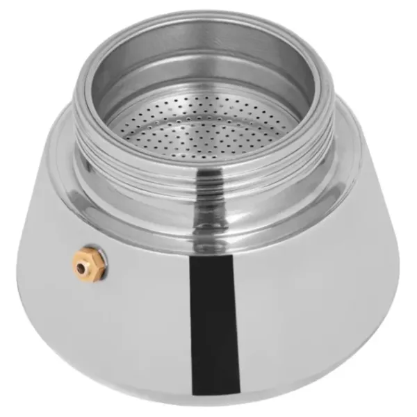 Cafetieră gheizer Ghidini Pezzetti 0.3l / Oțel inoxidabil /3 / Inox photo 4 Cafetieră gheizer Ghidini Pezzetti 0.3l / Oțel inoxidabil /3 / Inox photo 4