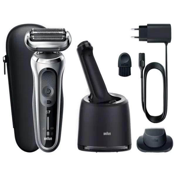 Бритва электрическая Braun Series 70-N7200cc Серебряный Черный  photo 2