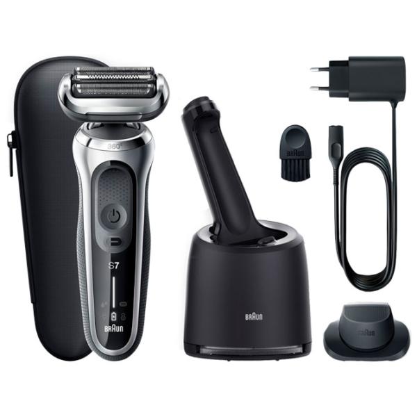 Бритва электрическая Braun Series 70-N7200cc Серебряный Черный  photo 2