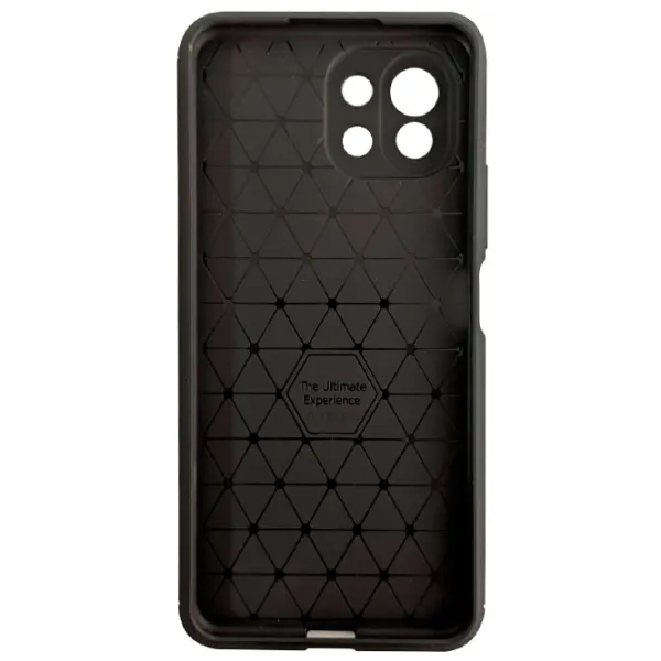 Husă pentru smartphone Xiaomi Mi 11 Lite/ 11 Lite 5G NE Rival/ Back/ Piele/ Black photo 2