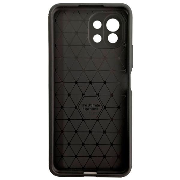 Husă pentru smartphone Xiaomi Mi 11 Lite/ 11 Lite 5G NE Rival/ Back/ Piele/ Black photo 2