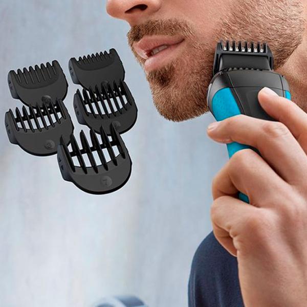 Бритва электрическая Braun Series 3 3010bt Wet&Dry Black Синий Черный  photo 4