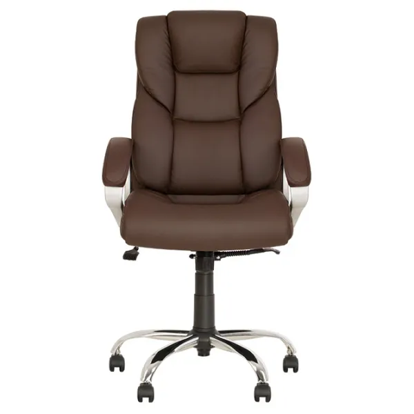 Fotoliu de birou Nowy Styl Morfeo Chrome Piele artificială/ Brown photo 2