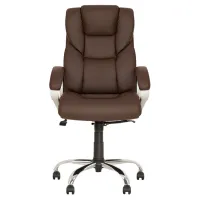 Fotoliu de birou Nowy Styl Morfeo Chrome Piele artificială/ Brown photo 2