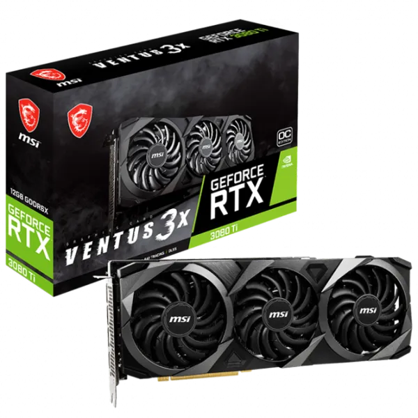 Видеокарта MSI GeForce RTX 3080Ti VENTUS 3X PCI Express 4.0 / 12 ГБ photo 6