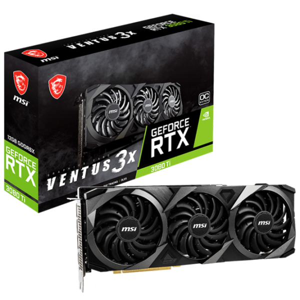 Видеокарта MSI GeForce RTX 3080Ti VENTUS 3X PCI Express 4.0 / 12 ГБ photo 6
