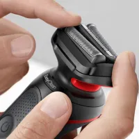 Aparat de ras electric Braun Series 50-R1200s Red Black photo 5