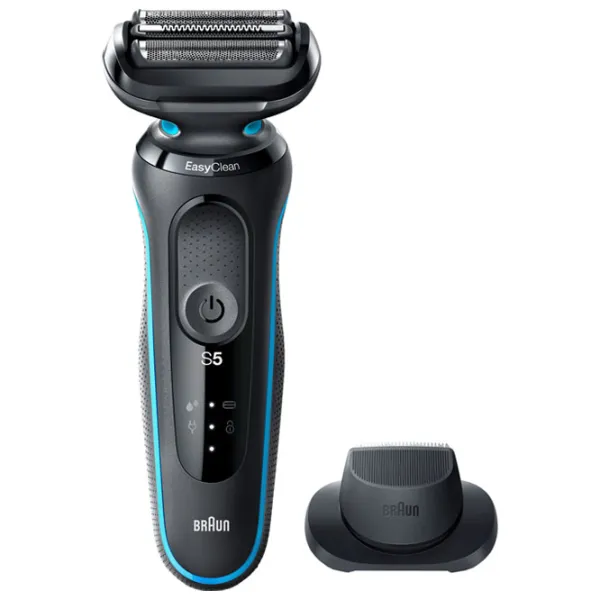 Бритва электрическая Braun Series 5 50-M1200s Синий Черный  photo 2