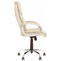 Fotoliu de birou Nowy Styl Morfeo Chrome Piele artificială/ Beige photo 3