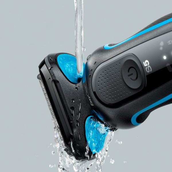 Бритва электрическая Braun Series 50-B1000s Синий Черный  photo 3