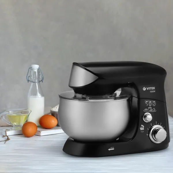 Mașină de bucătărie Vitek VT-1445 1000 W / Black photo 5