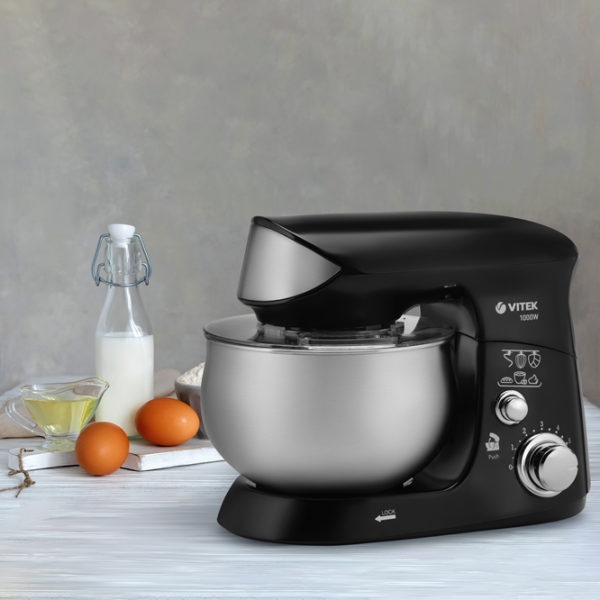 Mașină de bucătărie Vitek VT-1445 1000 W / Black photo 5