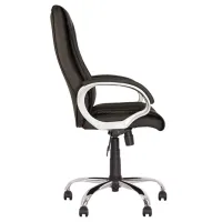Офисное кресло Nowy Styl Elly Chrome Искусственная кожа/ Черный photo 3