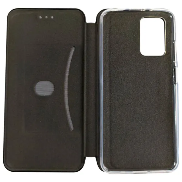 Чехол для смартфона Xiaomi Redmi 10 Rival/ Чехол книжка/ Кожа/ Черный photo 2