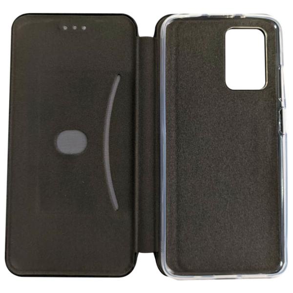 Чехол для смартфона Xiaomi Redmi 10 Rival/ Чехол книжка/ Кожа/ Черный photo 2