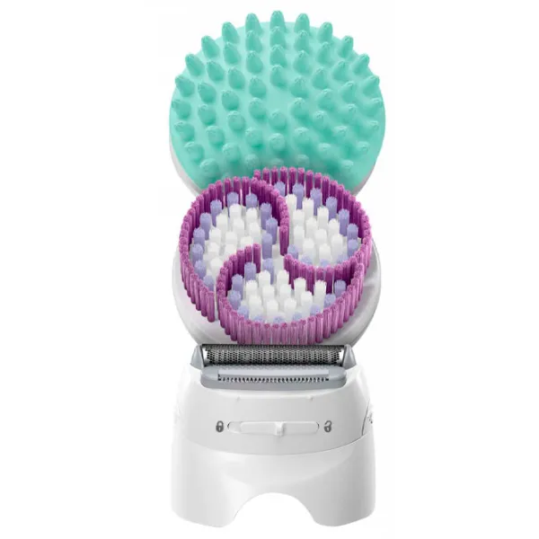 Эпилятор Braun SES 9985 BS Сухая/ Влажная/ Розовый Белый photo 4