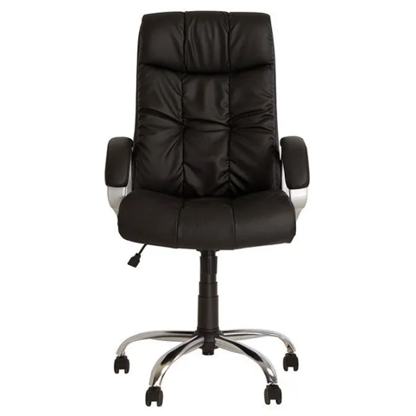 Fotoliu de birou Nowy Styl Matrix Chrome Piele artificială/ Black photo 2